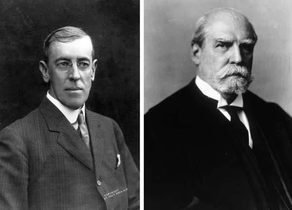 United States presidential election, 1916 1916 Woodrow Wilson and Charles Evans Hughes Chicago Tribune