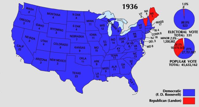 United States presidential election, 1936 httpsuploadwikimediaorgwikipediacommonsthu