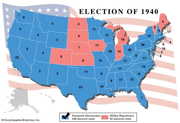 United States presidential election, 1940 United States presidential election of 1940 United States