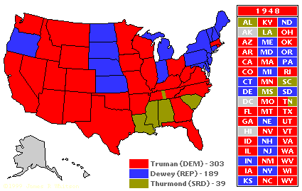 United States presidential election, 1948 President Elect 1948