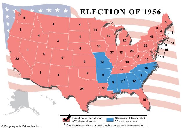 United States presidential election, 1956 United States presidential election of 1956 United States