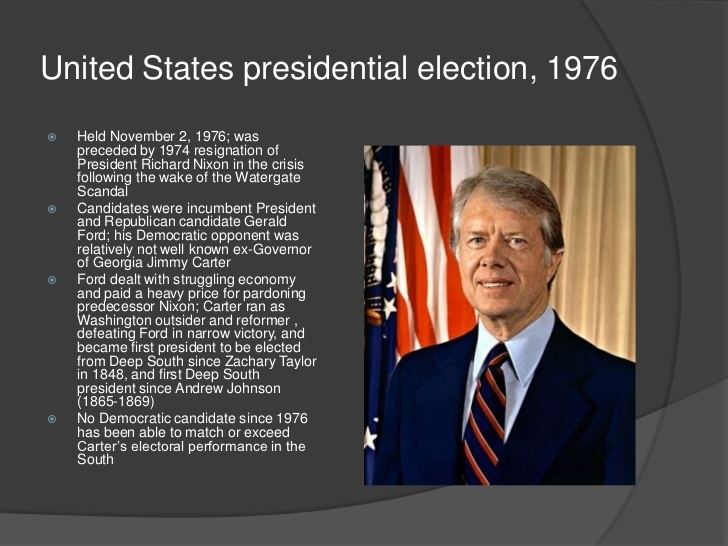 United States presidential election, 1976 United States presidential elections of 19682012