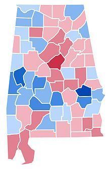 United States presidential election in Alabama, 1992 httpsuploadwikimediaorgwikipediacommonsthu