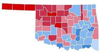 United States presidential election in Oklahoma, 1988 httpsuploadwikimediaorgwikipediacommonsthu