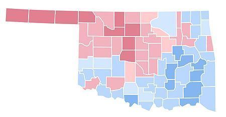 United States presidential election in Oklahoma, 1992 httpsuploadwikimediaorgwikipediacommonsthu