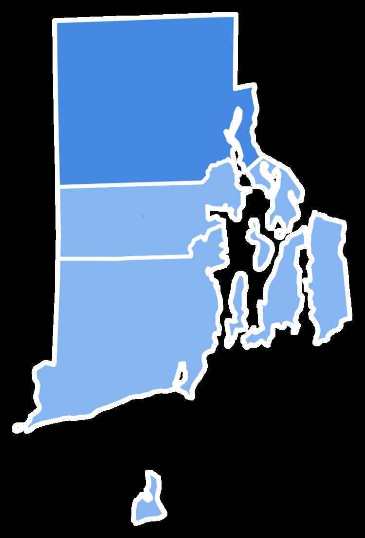 United States presidential election in Rhode Island, 1996