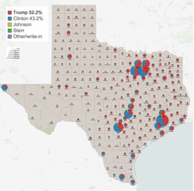 United States presidential election in Texas, 2016 httpsuploadwikimediaorgwikipediacommonsthu