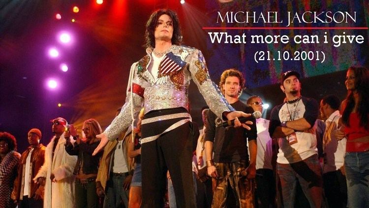 United We Stand: What More Can I Give Michael Jackson What More Can I Give United We Stand 21102001