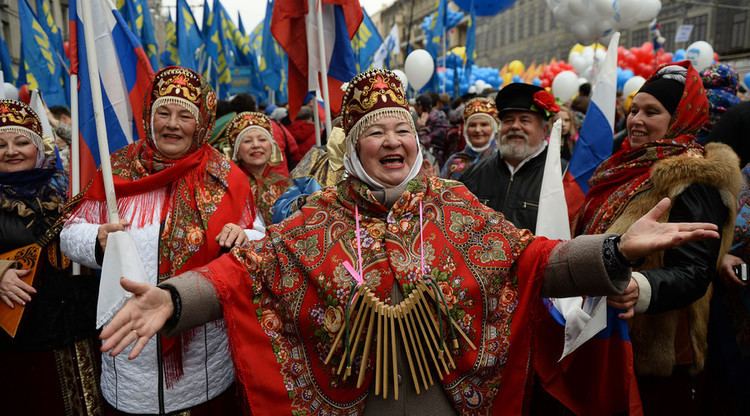 Unity Day (Russia) Tens of thousands march in Moscow as Russia celebrates National