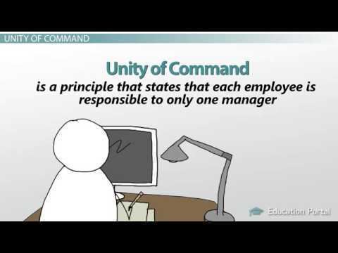 unity of command police