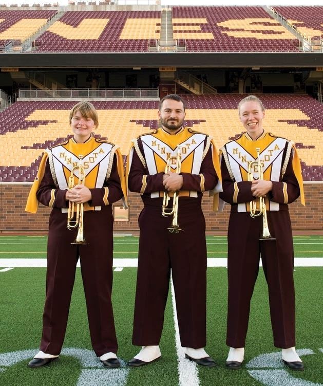 University of Minnesota Marching Band Woodbury and East Ridge high school grads are making music in the