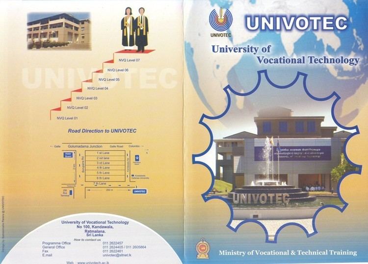 University of Vocational Technology University of Vocational Technology Srilanka SynergyY