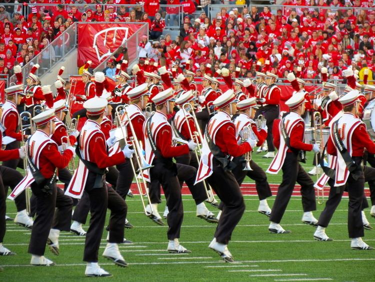 University of Wisconsin Marching Band BYU Wisconsin 2013 College Football Tour