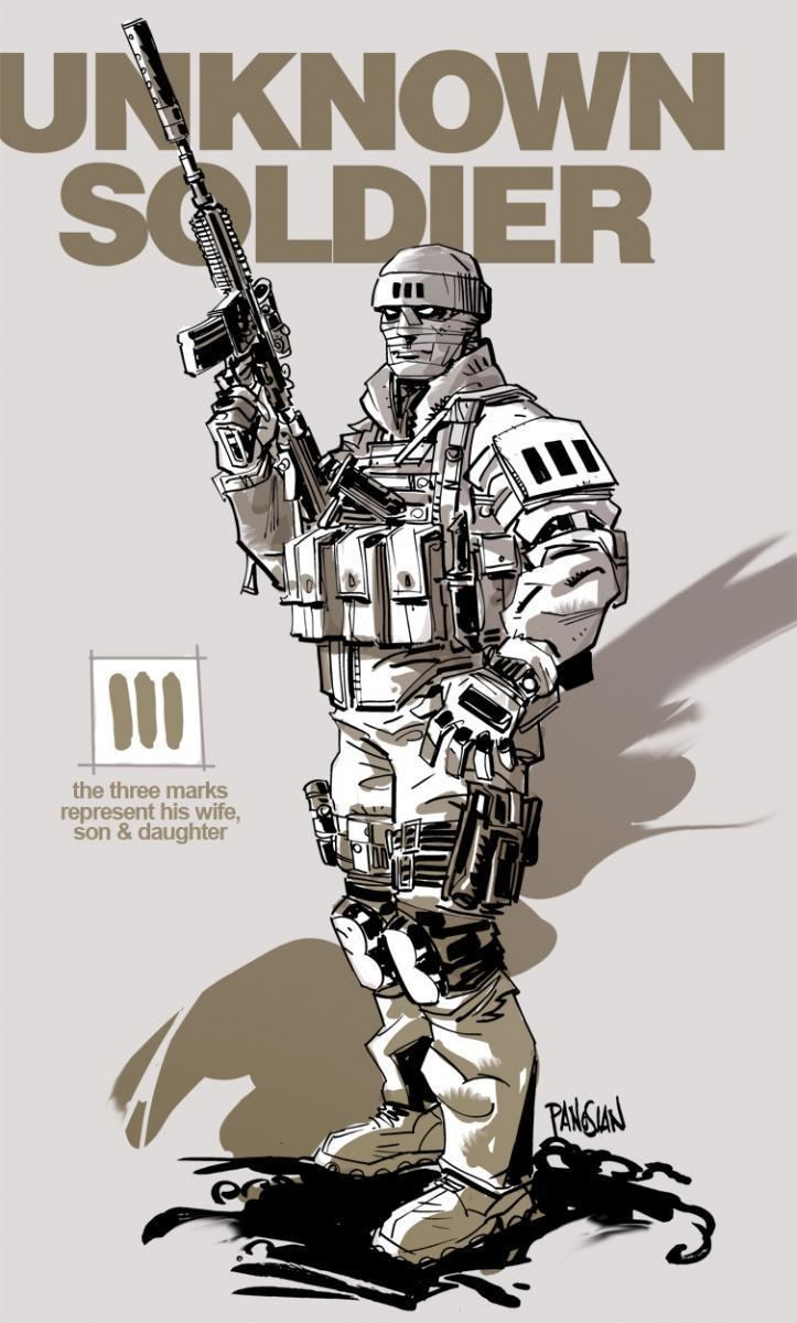 Unknown Soldier (DC Comics) GI COMBAT Character design for the Unknown Soldier DC