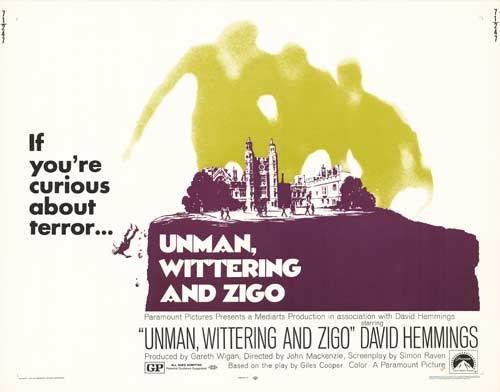 Unman, Wittering and Zigo (film) Unman Wittering and Zigo movie posters at movie poster warehouse
