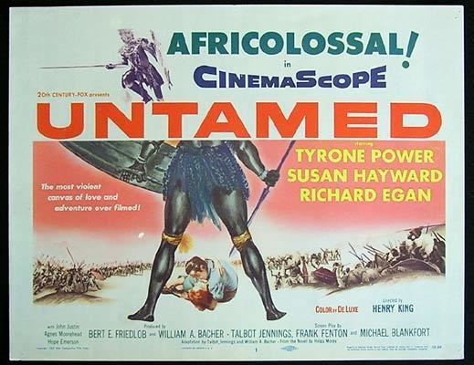 Movie for a Sunday afternoon Untamed 1955