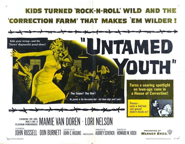 Poster for Untamed Youth 1957 USA Wrong Side of the Art