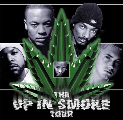 Up in Smoke Tour The Up In Smoke Tour Featuring Dr Dre Snoop Eminem Ice Cube
