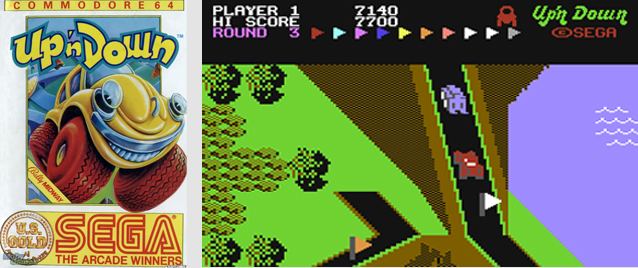 Up'n Down Review Up 39n Down on the C64 Retro Asylum