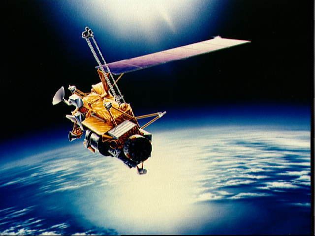 Upper Atmosphere Research Satellite Upper Atmosphere Research Satellite UARS STS48 payload artist