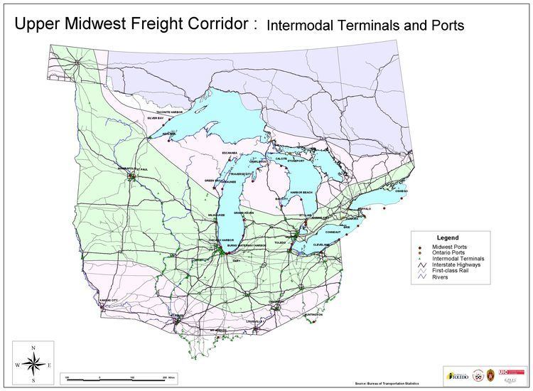 Upper Midwest Upper Midwest Freight Corridor Study MidAmerica Freight Coalition