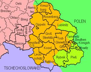 Upper Silesia Upper Silesia plebiscite Wikipedia
