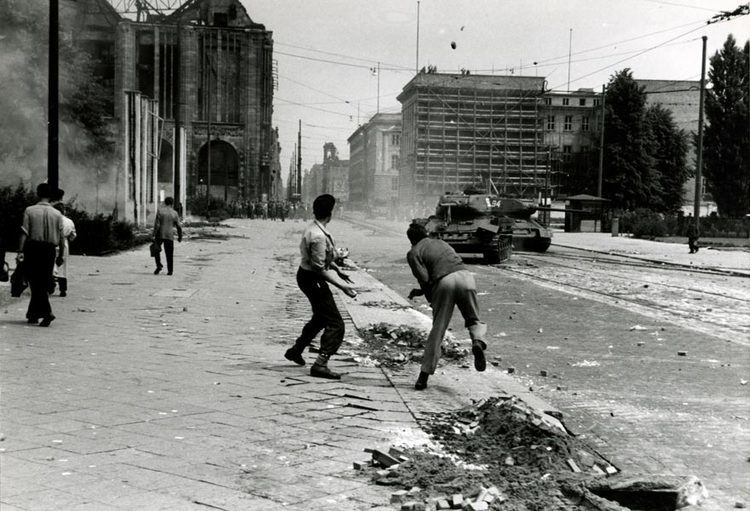 Uprising of 1953 in East Germany 1000 images about COLD WAR on Pinterest East germany Brandenburg