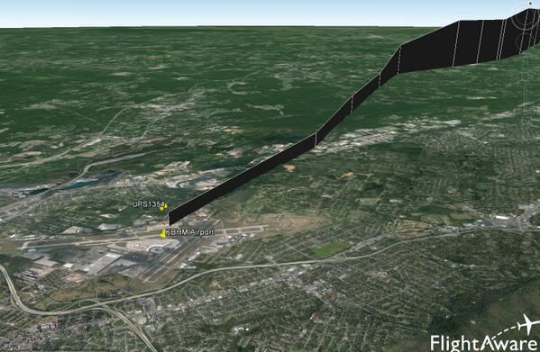 UPS Airlines Flight 1354 ASN Aircraft accident Airbus A300F4622R N155UP Birmingham