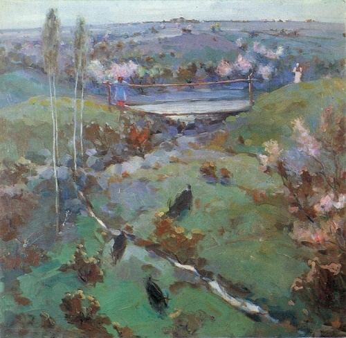 Ural Tansykbayev Ural Tansykbayev 19041974 Spring 1946 Oil on canvas Soviet Art