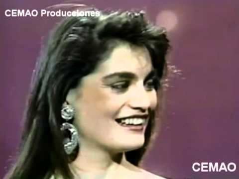 Uranía Haltenhoff Urana Haltenhoff Miss Chile Universe 1990 YouTube