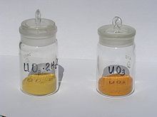 Uranium trioxide httpsuploadwikimediaorgwikipediacommonsthu