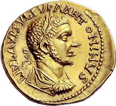 Uranius Roman Emp Uranius Antoninus Aureus 253254