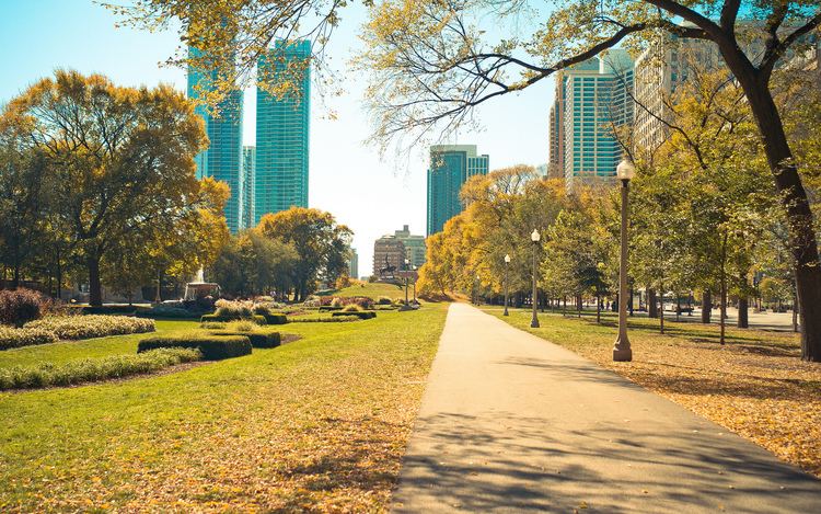 Urban park Grant Park Urban Park in Chicago Thousand Wonders