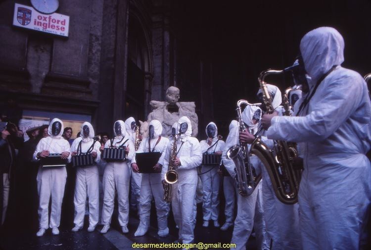 Urban Sax WOASCHES URBAN SAX in concert March 1981 Galleria Vittorio Emanuele