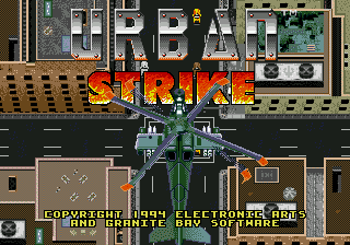 Urban Strike Play Urban Strike Sega Genesis online Play retro games online at