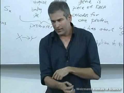 Uri Alon Systems Biology Lecture 1 YouTube