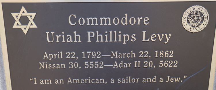 Uriah P. Levy Philadelphia Public Art Commodore Uriah Phillips Levy