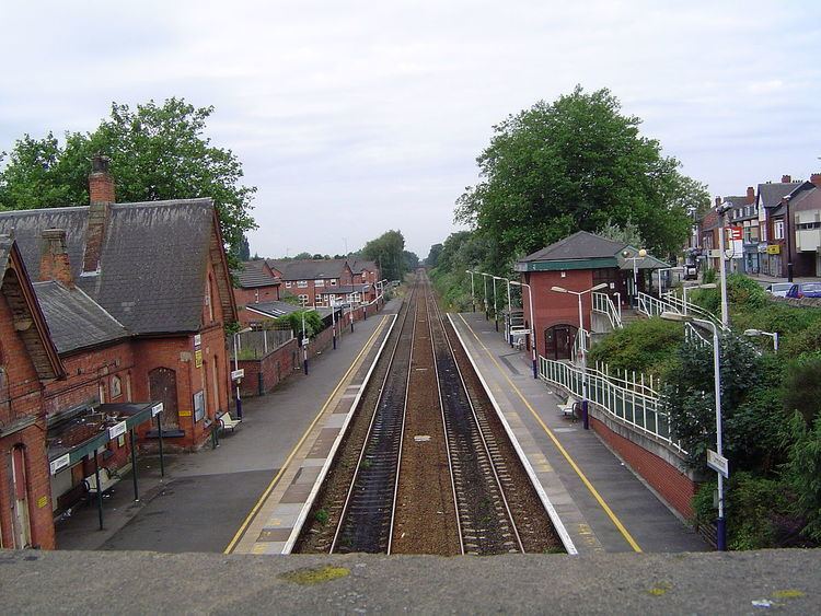 Urmston railway station