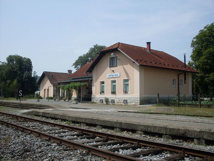 Uršna Sela Railway Station