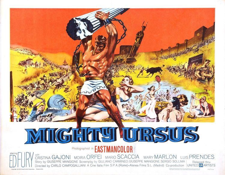 Ursus (film) Mighty Ursus 1961 Movie Posters Pinterest Movie and Films