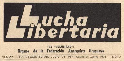Uruguayan Anarchist Federation FAU l39Uruguay rouge et noir Anarkismo