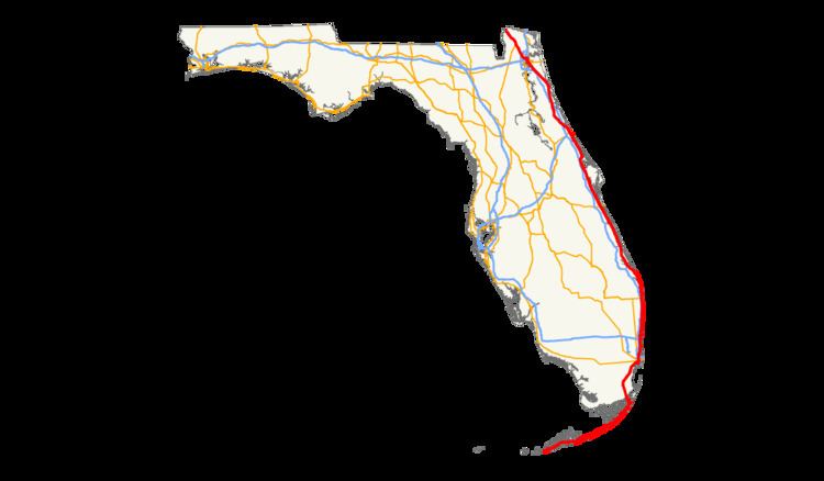 U.S. Route 1 in Florida