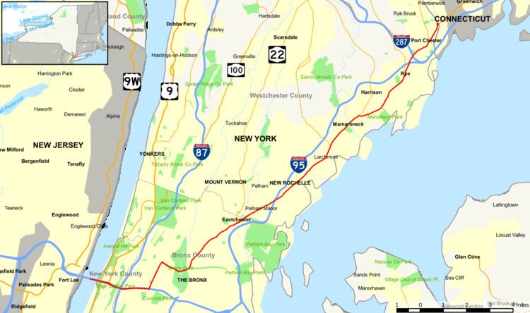U.S. Route 1 in New York