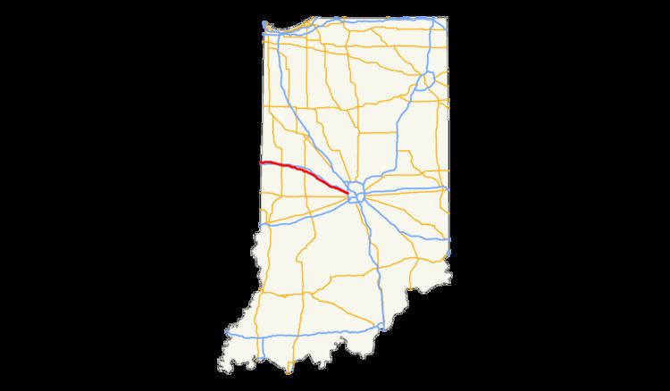 U.S. Route 136 in Indiana