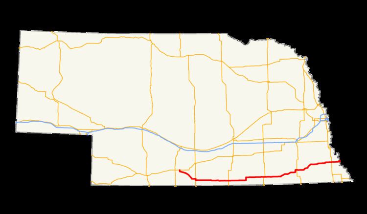 U.S. Route 136 in Nebraska