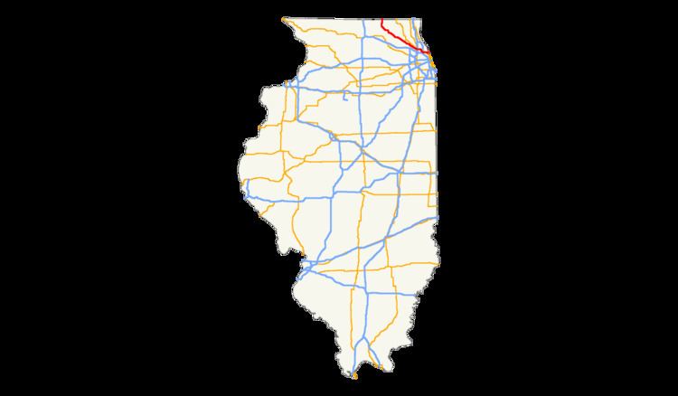 U.S. Route 14 in Illinois