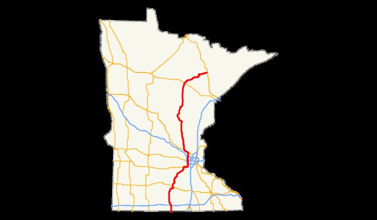U.S. Route 169 in Minnesota