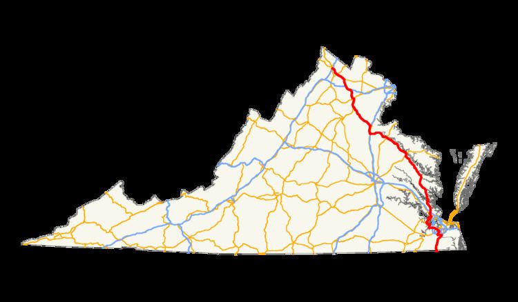 U.S. Route 17 in Virginia