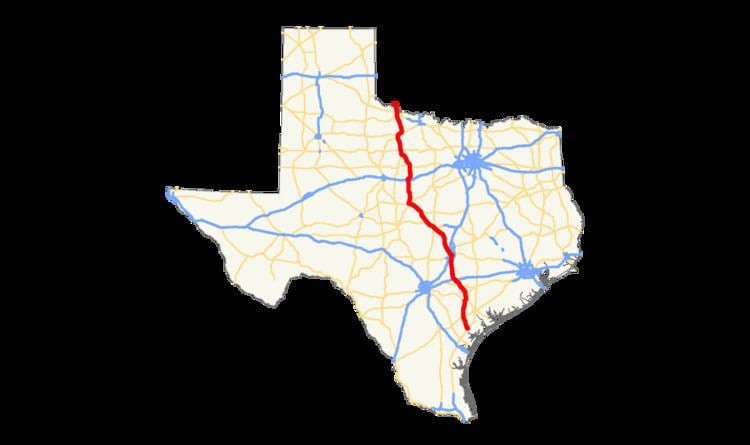 U.S. Route 183 in Texas