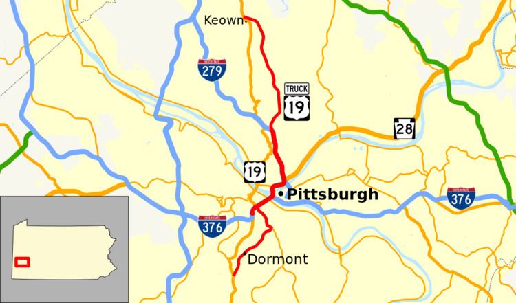 U.S. Route 19 Truck (Pittsburgh)